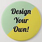 Ontwerp uw persoonlijke cadeautjes ronde button 6,0 cm (Voorkant)