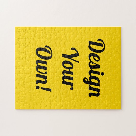 Ontwerp uw persoonlijke Gift Jigzaag Puzzle Legpuzzel (Horizontaal)