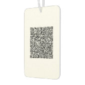 Ontwerp uw QR-code gepersonaliseerde auto luchtver Luchtverfrisser (Links)