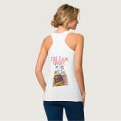 Ontwerp uw Tanktop! Gepersonaliseerde foto T-shirt (Volledige Achterkant)