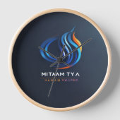 Ontwerp uw tijd: aangepaste wandklok creaties" (Voorkant)