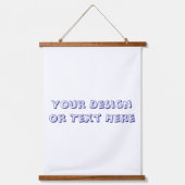 Ontwerp uw unieke maat hangend wandkleed (Voorkant)