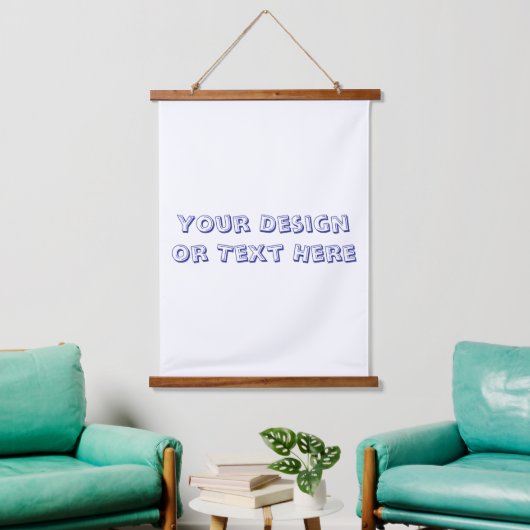 Ontwerp uw unieke maat hangend wandkleed (Woonkamer)