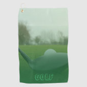 Ontwerp uw winnende Golfhanddoeken Golfhanddoek (Voorkant)