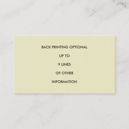 Ontwerp van aangepaste hengelhoezen voor vliegende visitekaartje (Achterkant)