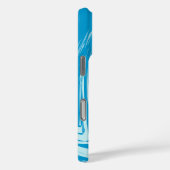 Ontwerp van abstract marmerpatroon Case-Mate iPhone case (Achterkant / Rechts)