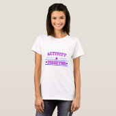 Ontwerp van activiteitendirecteur t-shirt (Voorkant volledig)