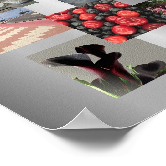 Ontwerp van Afbeelding voor fotocollage Poster (Hoek)