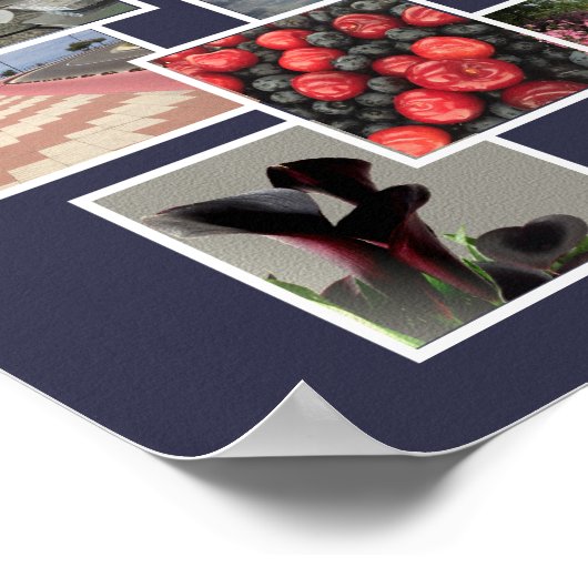 Ontwerp van Afbeelding voor fotocollage Poster (Hoek)