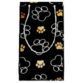 Ontwerp van afdrukpagina's klein cadeauzakje (Voorkant)