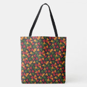 Ontwerp van Afrikaanse patroonpatronen Tote Bag (Voorkant)
