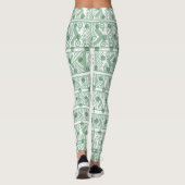 Ontwerp van Afrikaanse stammen Leggings (Achterkant)