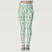 Ontwerp van Afrikaanse stammen Leggings (Voorkant)