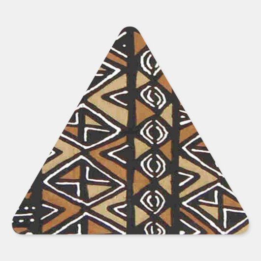 Ontwerp van Afrikaanse stammen Sticker (Voorkant)