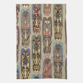 Ontwerp van Afrikaanse stammen Theedoek (Verticaal)