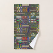 Ontwerp van Afrikaanse stijlpatchwork Bad Handdoek (Handdoek)