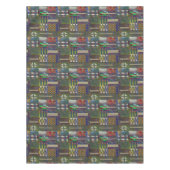 Ontwerp van Afrikaanse stijlpatchwork Tafelkleed (Voorkant)