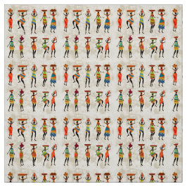 Ontwerp van Afrikaanse vrouwen Stof