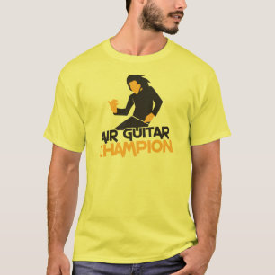 Ontwerp van Air Guitar Champion T-shirt