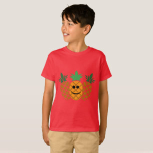 Ontwerp van ananas - Kinderen Hanes TAGLESS® T-Shi T-shirt
