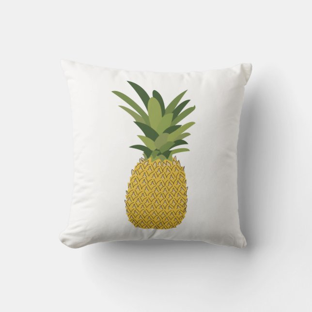 Ontwerp van ananas tropische vruchten kussen (Voorkant)