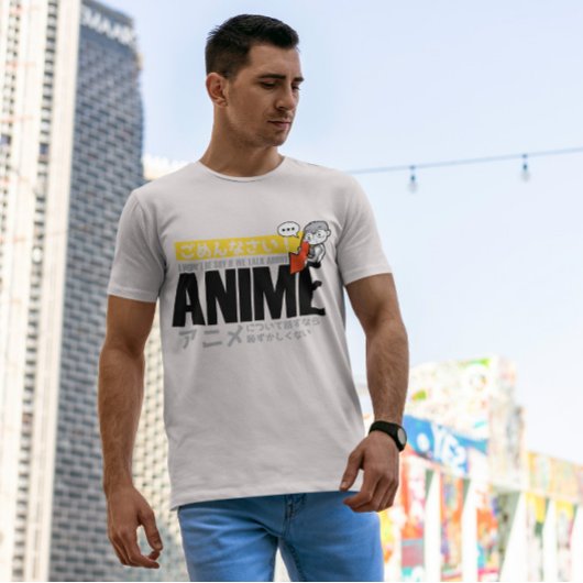 Ontwerp van Anime Quote T-Shirt