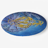 Ontwerp van antidiabeticum Astrologie Horoscope Papieren Bordje (Gekanteld)
