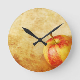 ontwerp van appel ronde klok