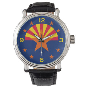 Ontwerp van Arizona State Flag Watch Horloge