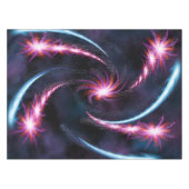 Ontwerp van Artsy Swirl Galaxy Tafelkleed (Voorkant (Horizontaal))