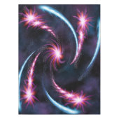 Ontwerp van Artsy Swirl Galaxy Tafelkleed (Voorkant)