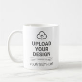 Ontwerp van artwork en tekst koffiemok (Links)