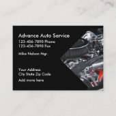 Ontwerp van auto-Visitekaartjes Visitekaartje (Voorkant)