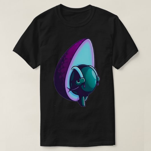 ontwerp van avocado-reiziger t-shirt (Design voorkant)