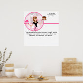 Ontwerp van bakkerij/bakkerij/gebak Poster 2 (Keuken)