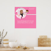 Ontwerp van bakkerij/bakkerij/gebak Poster 3 (Keuken)