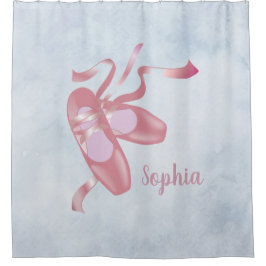 Ontwerp van balletschoenen douchegordijn