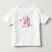 Ontwerp van balletschoenen kinder shirts (Voorkant)