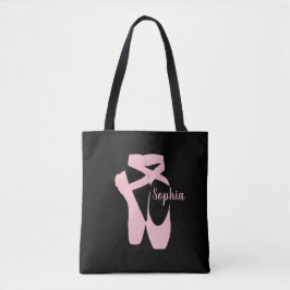 Ontwerp van balletschoenen tote bag