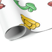 Ontwerp van ballondierfeest cadeaupapier (Rol Hoek)