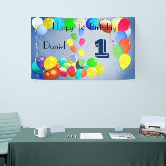 Ontwerp van ballonnen Aangepast 1 september Spandoek (Beurs)