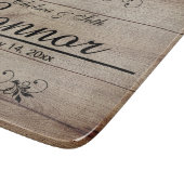 Ontwerp van Barn Wood | DIY Text Cutting Board Snijplank (Hoek)