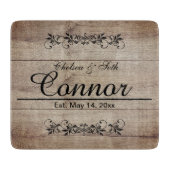 Ontwerp van Barn Wood | DIY Text Cutting Board Snijplank (Voorkant)