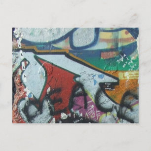 ontwerp van berlinwall briefkaart