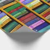 Ontwerp van bibliotheek aanpassen cadeaupapier (Hoek)