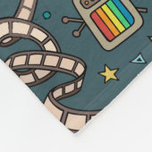 Ontwerp van bioscoopbioscoopbioscoopbioscoop fleece deken (Hoek)