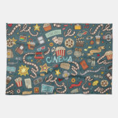 Ontwerp van bioscoopbioscoopbioscoopbioscoop theedoek (Horizontaal)