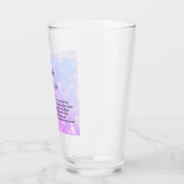 Ontwerp van Birthstone Amethyst februari Glas (Links)