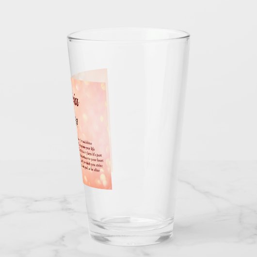 Ontwerp van Birthstone Ruby van juli Glas (Links)