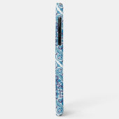 Ontwerp van blauwe decoratieve oekraïense patronen Case-Mate iPhone case (Achterkant/links)